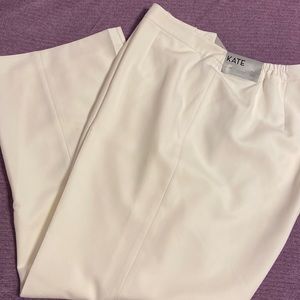 Kate classic fit Ivory fully lined dress pants NWT